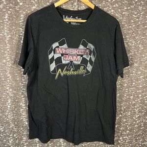 Whiskey Jam Country Music Nashville‎ TN Winner's Circle Black Short Sleeve Shirt